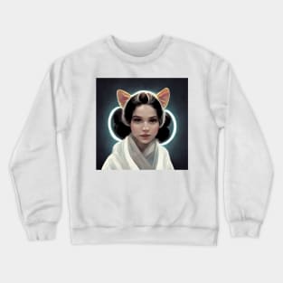 Kitty Star Wars Girl Crewneck Sweatshirt